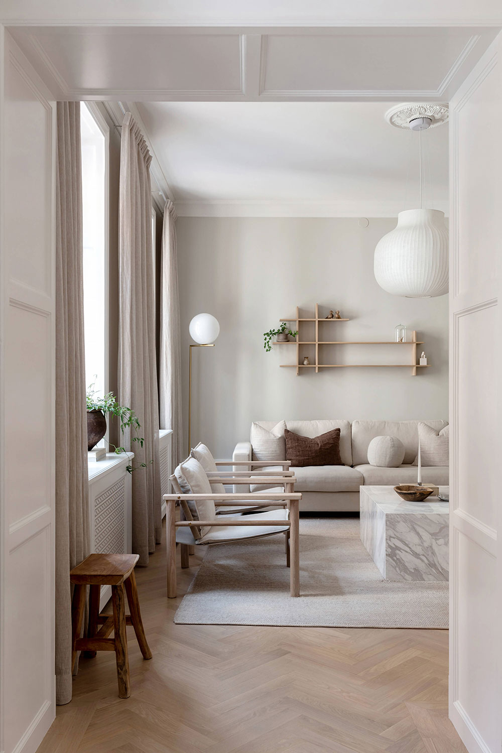 斯德哥尔摩温馨自然的公寓设计-2