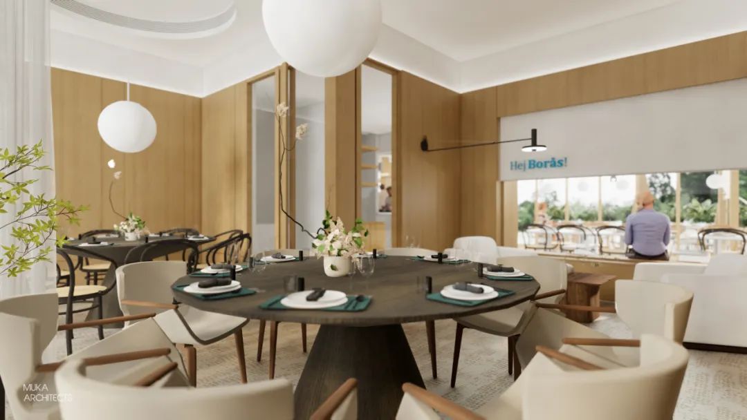北欧风格布罗斯餐厅丨中国上海丨上海木卡建筑设计有限公司-64