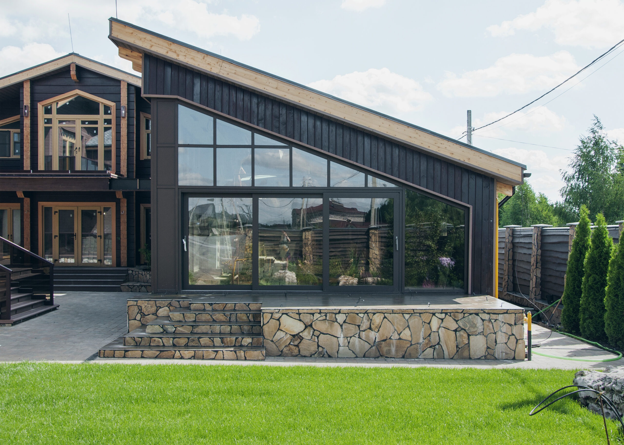 386м²原木住宅桑拿房项目丨ARXY工作室-9