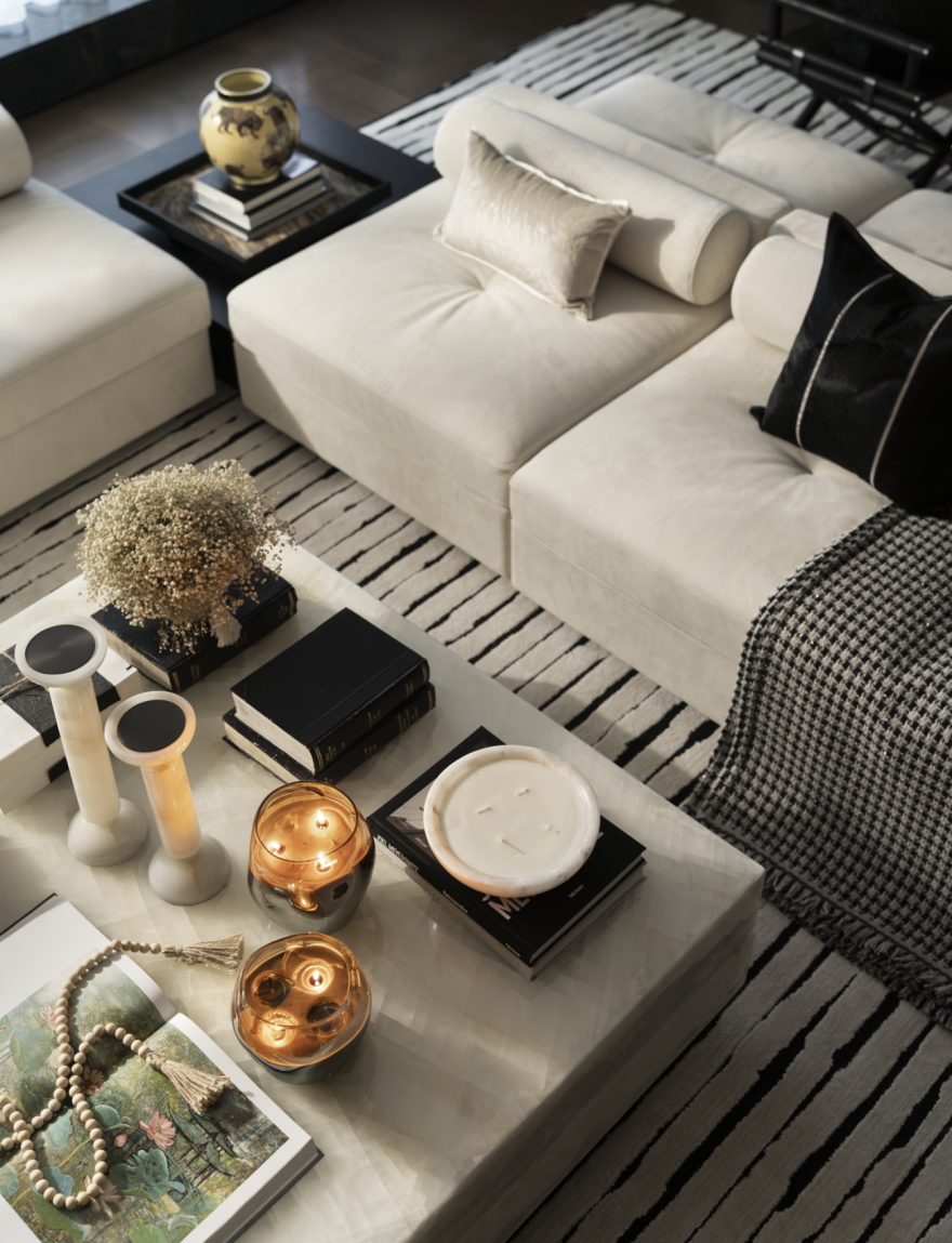 华润置地武汉瑞府266㎡样板间丨中国武汉丨硬装LYZD李益中设计,软装RSD赛瑞迪普-8