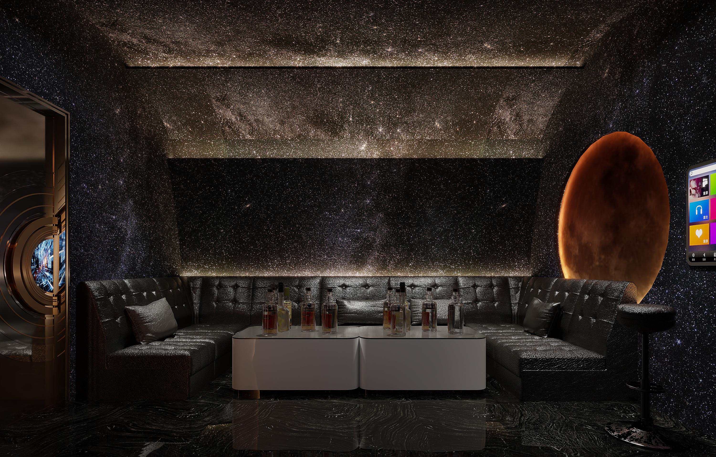 邯郸900平金碧辉煌KTV全案设计（部分展示）-8