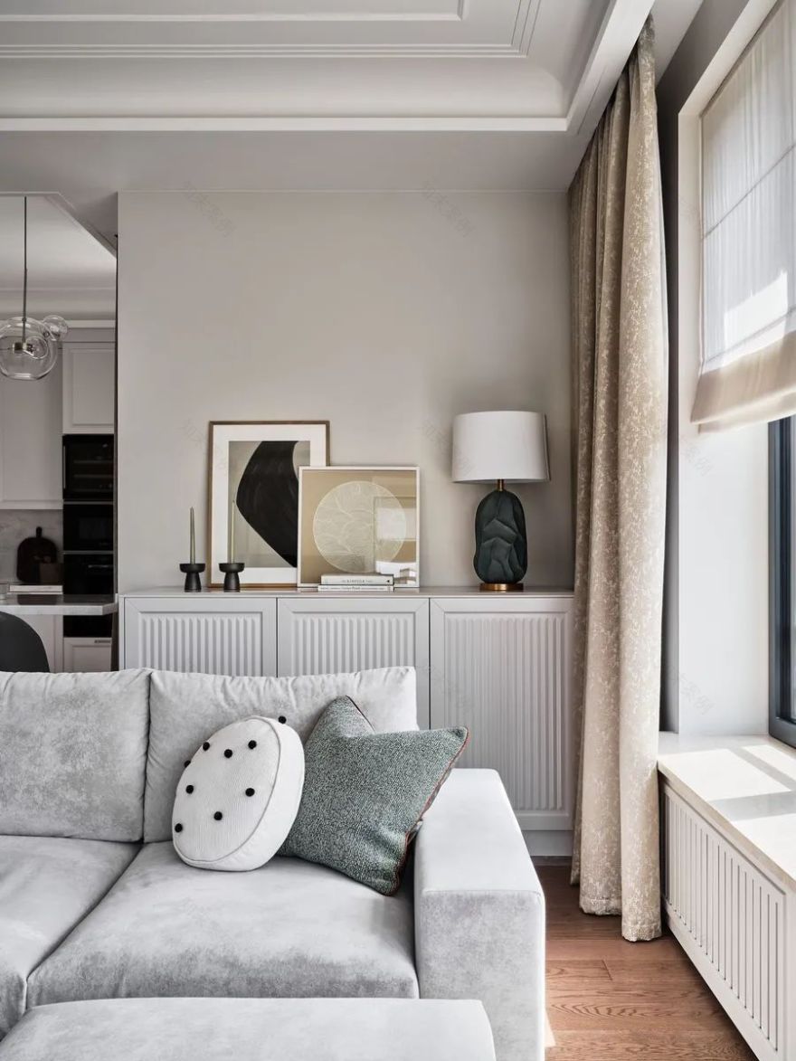 高级格调三口之家丨ABarchitects-67