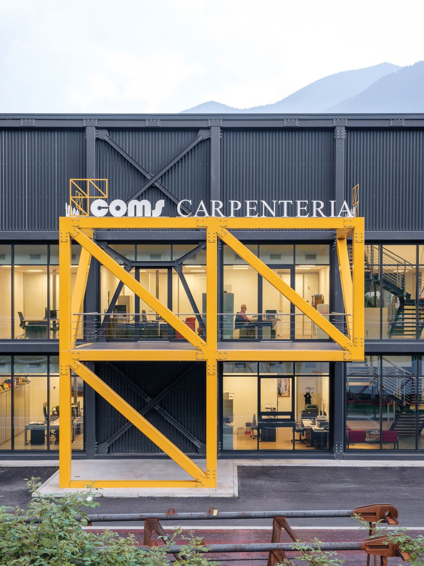 金属木工公司新办公室丨意大利布雷西亚丨Nicola Martinoli-36