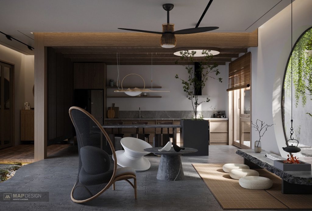 越南特色住宅室内设计项目丨越南设计师团队-25