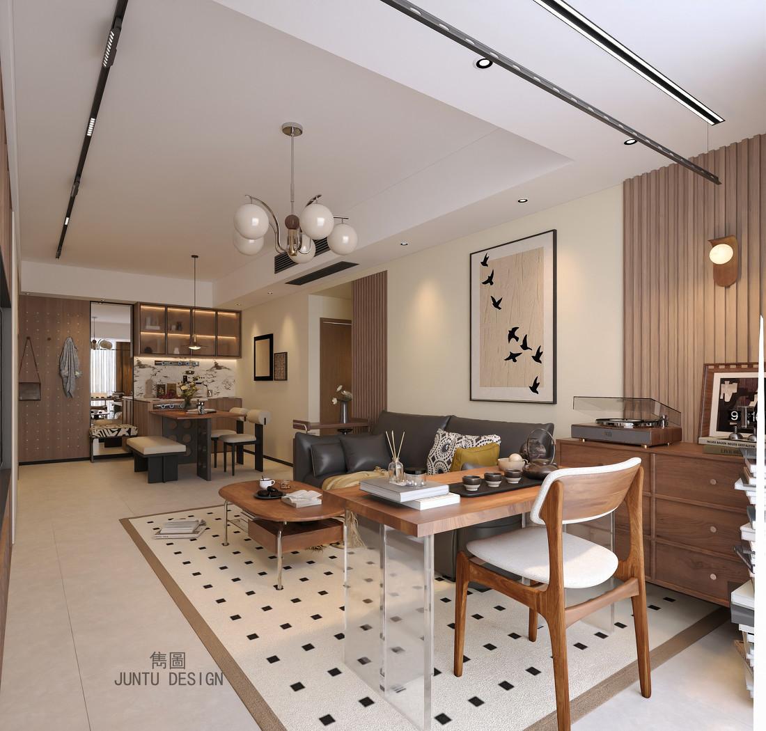 75㎡现代中古风旧改  广州海珠区愉景雅苑丨中国广州-7