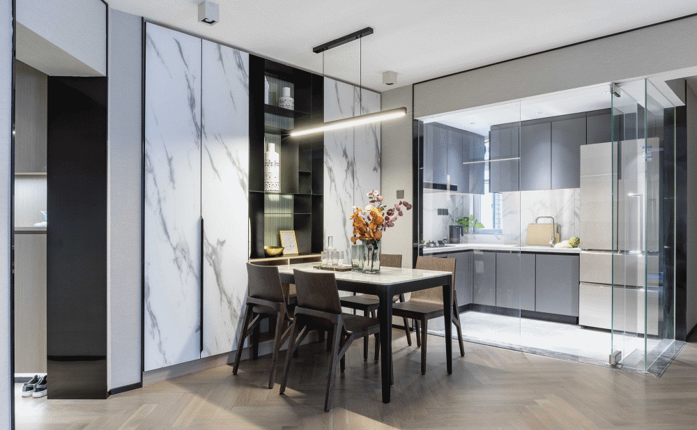 深圳福田 75㎡学区房改造，打造素雅温馨家居空间-38