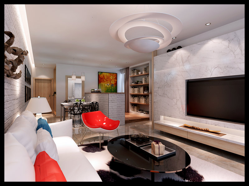 曼金湾高品质室内设计样板房-3