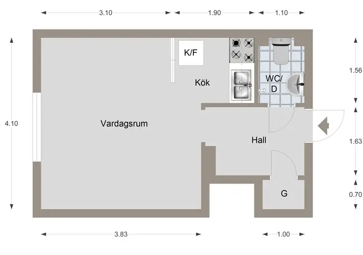 玻璃与陶土砖的创意空间-16