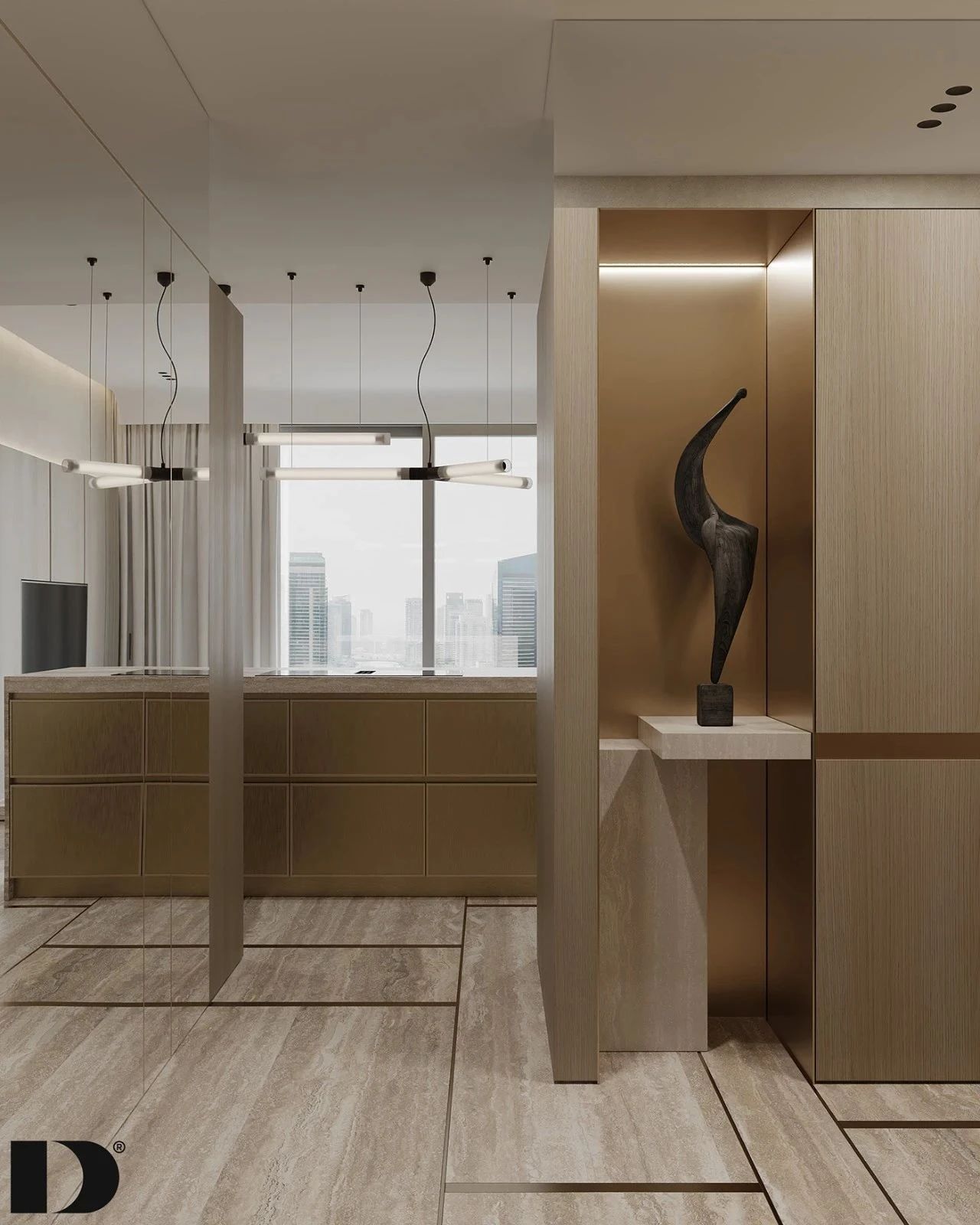 简约豪宅丨DEDE STUDIO-10