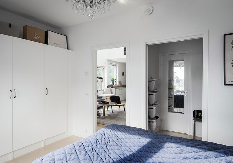 瑞典绿色乡村一居室公寓 | 露台与屋顶花园的时尚居所-15