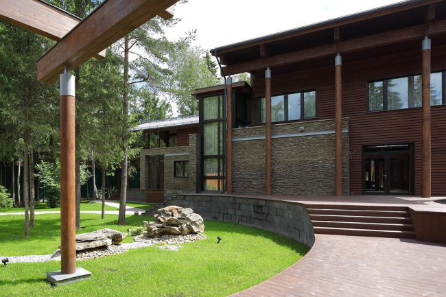 带半圆形露台的住宅丨俄罗斯莫斯科丨Roman Leonidov工作室-43