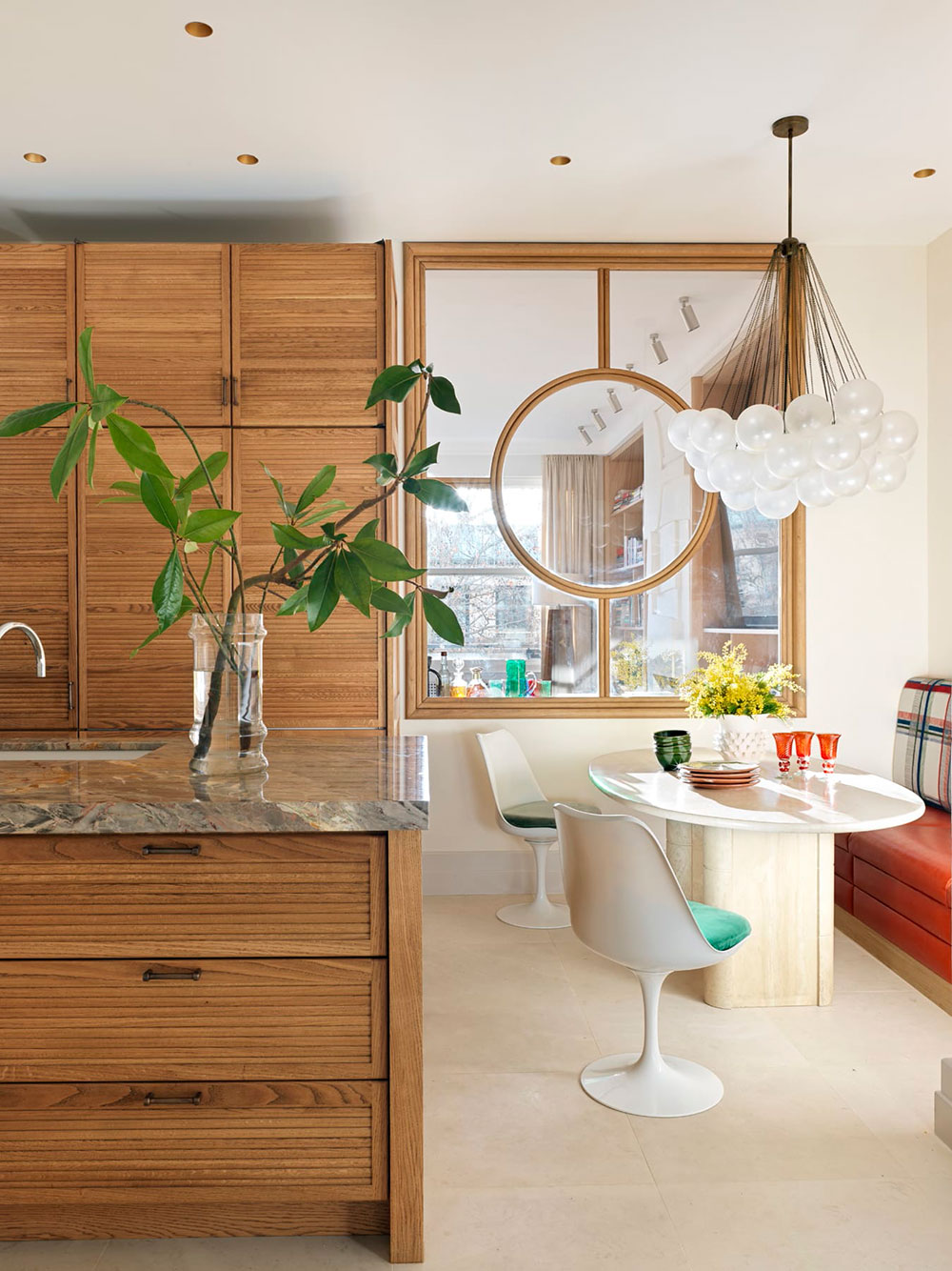 现代巴黎公寓设计中的温暖装饰艺术风格-8