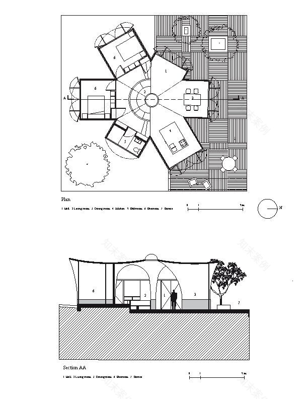 墨西哥 Tlayacapan 的现代私人住宅-33