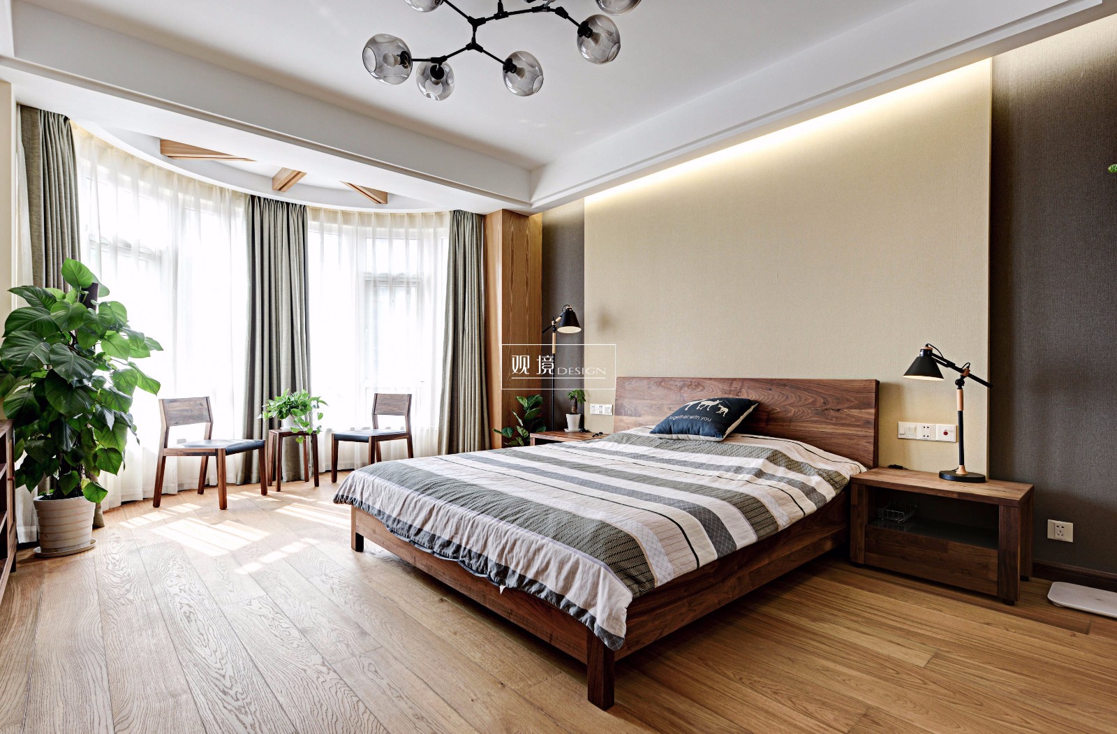 253㎡轻北欧 观境设计-23