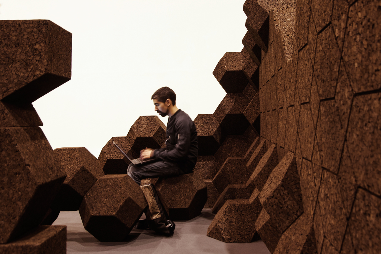 Gencork Debuts Cork Furniture and Surfaces by DIGITALAB-7