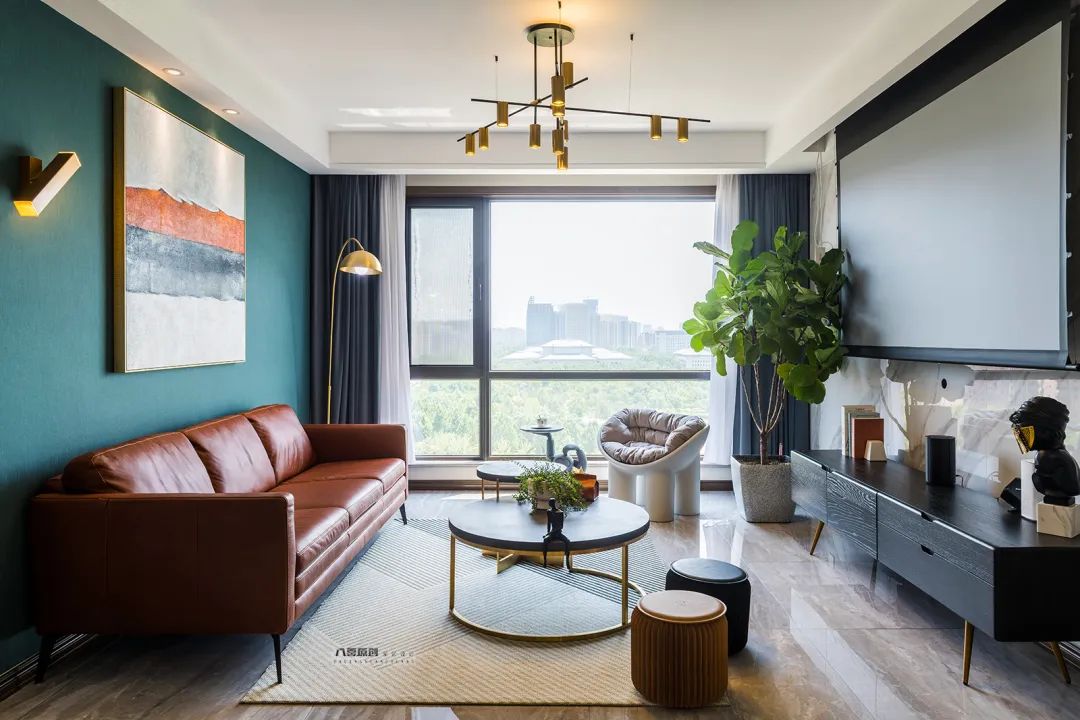 淄博绿城玉兰园 144㎡艺术之家,设计精巧重塑生活空间-25