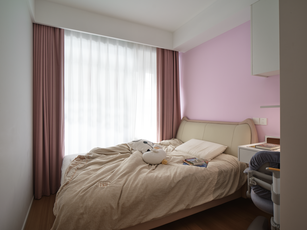 90平现代+原木奶油风家装丨中国闵行丨上海欧碧雅空间设计-37