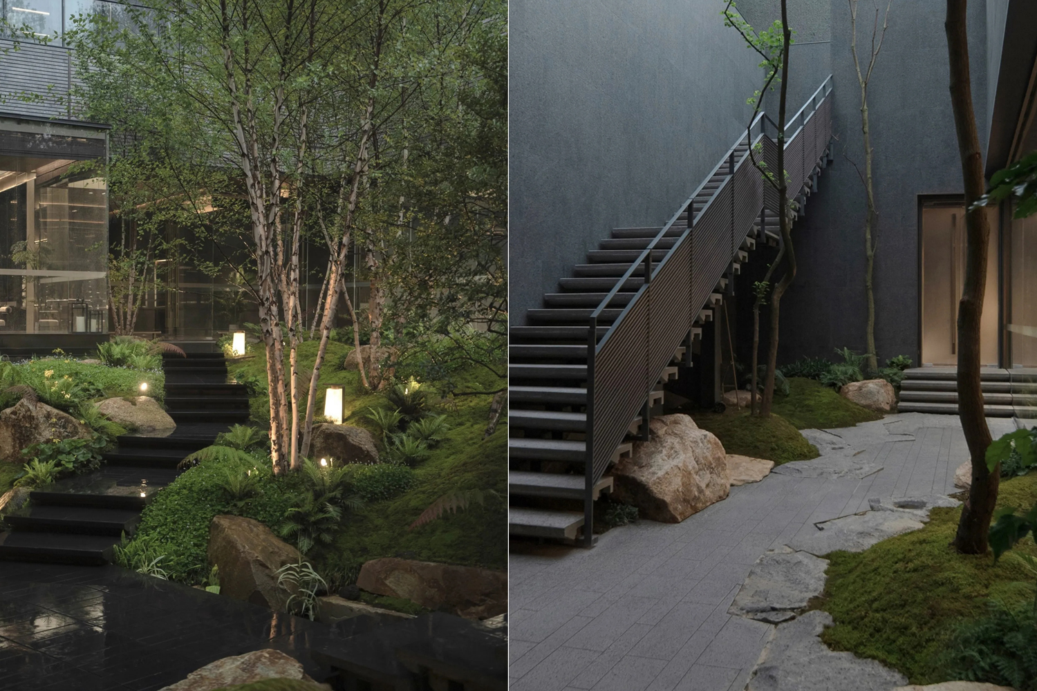 招商蛇口长沙天青府示范区景观SU模型-1