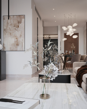 BLACK MOOD RECEPTION AND KITCHEN