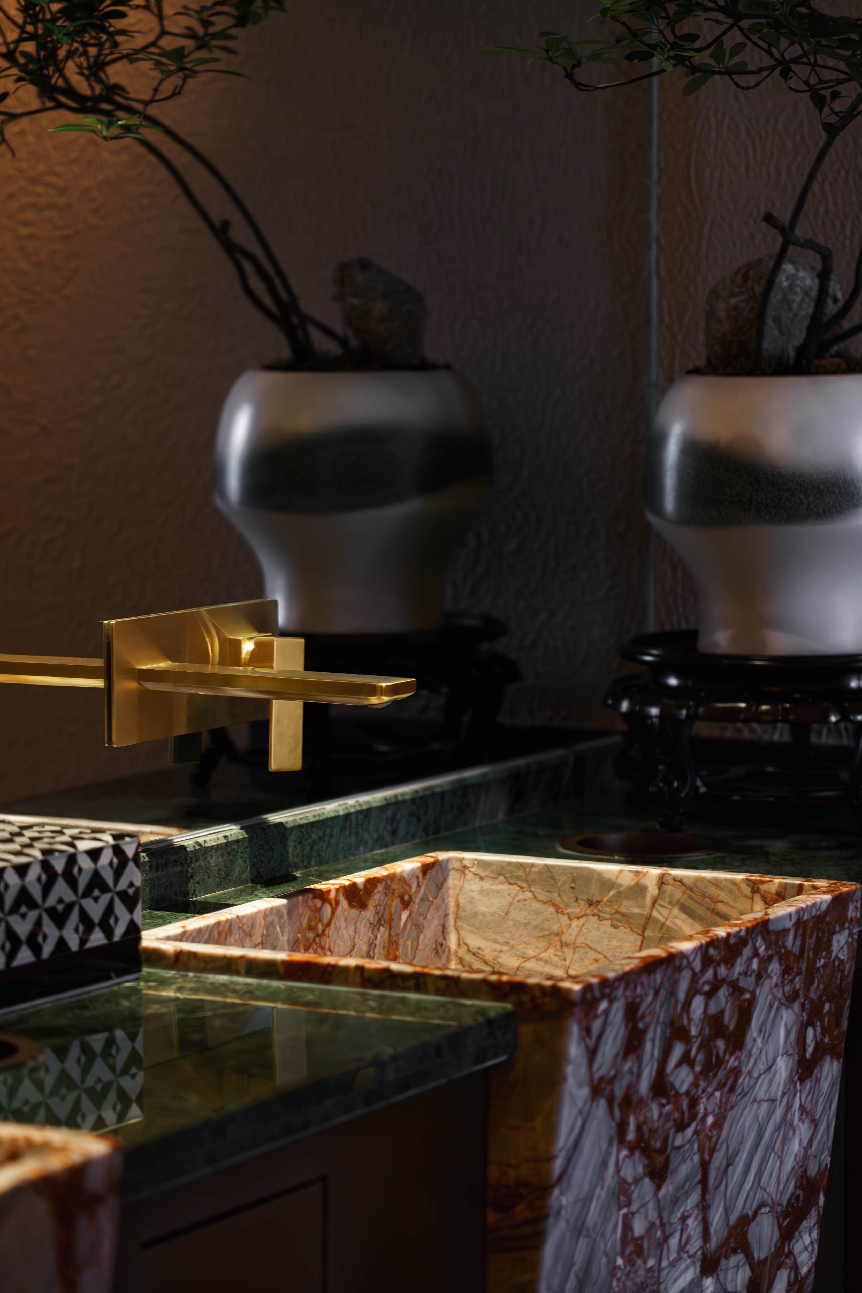 上海浦江淮宴餐厅丨中国上海丨元熙创意设计（北京）有限公司-45