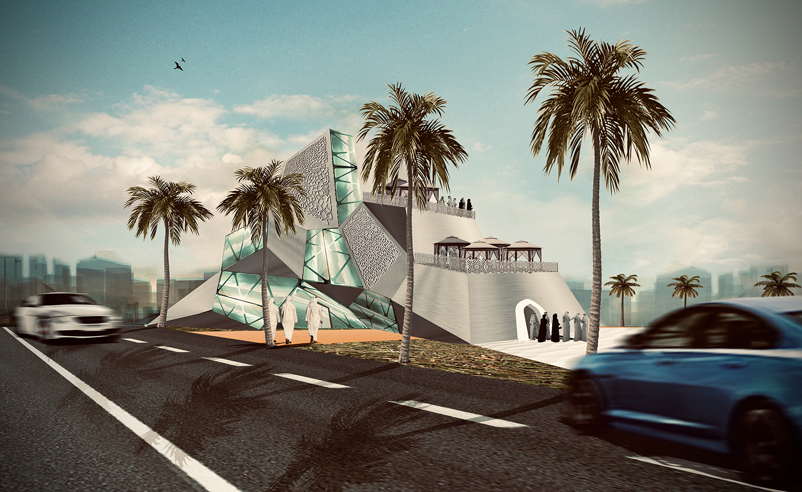 阿尔沙蒂带状购物中心项目-11