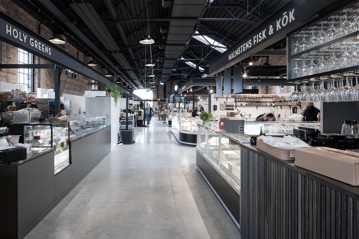 马尔默市场 | 旧货运站改造的全球美食爱好者目的地-25