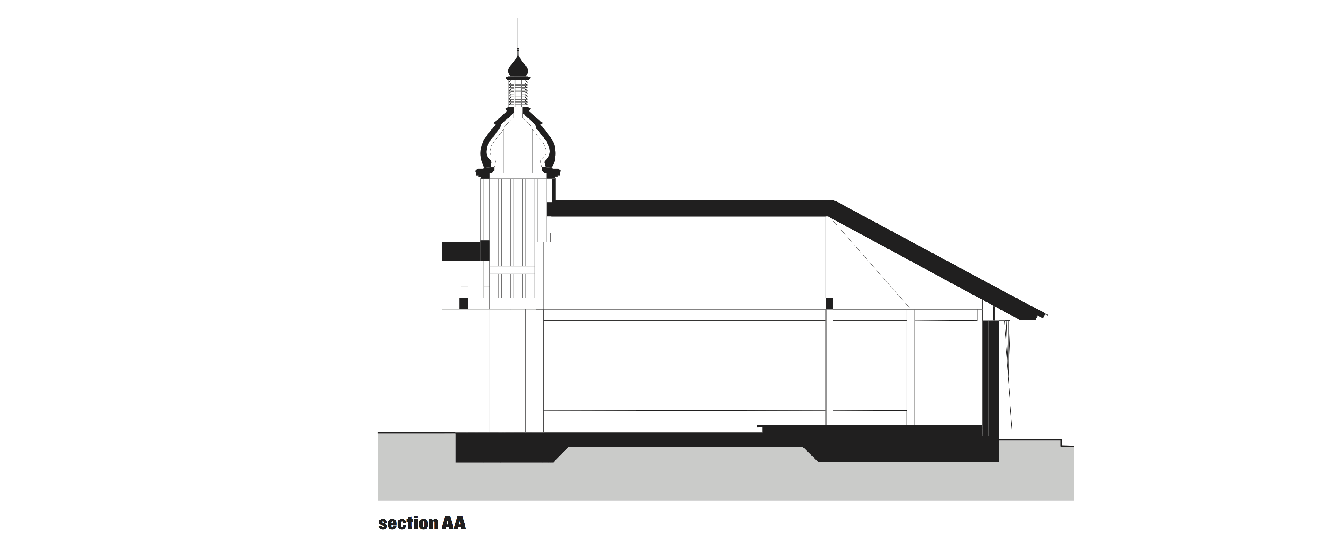 白俄罗斯纪念小教堂丨英国伦敦丨Spheron Architects-21