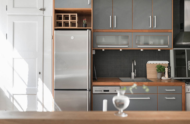 斯堪的纳维亚风格一居室打造私密卧室-14