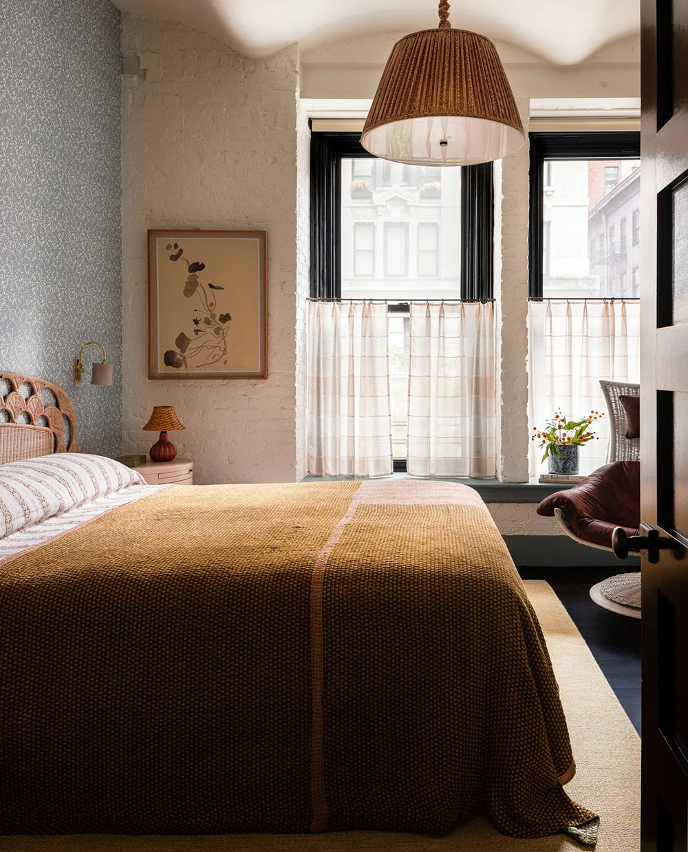 纽约独特复古风 loft，统一于花漾元素-14