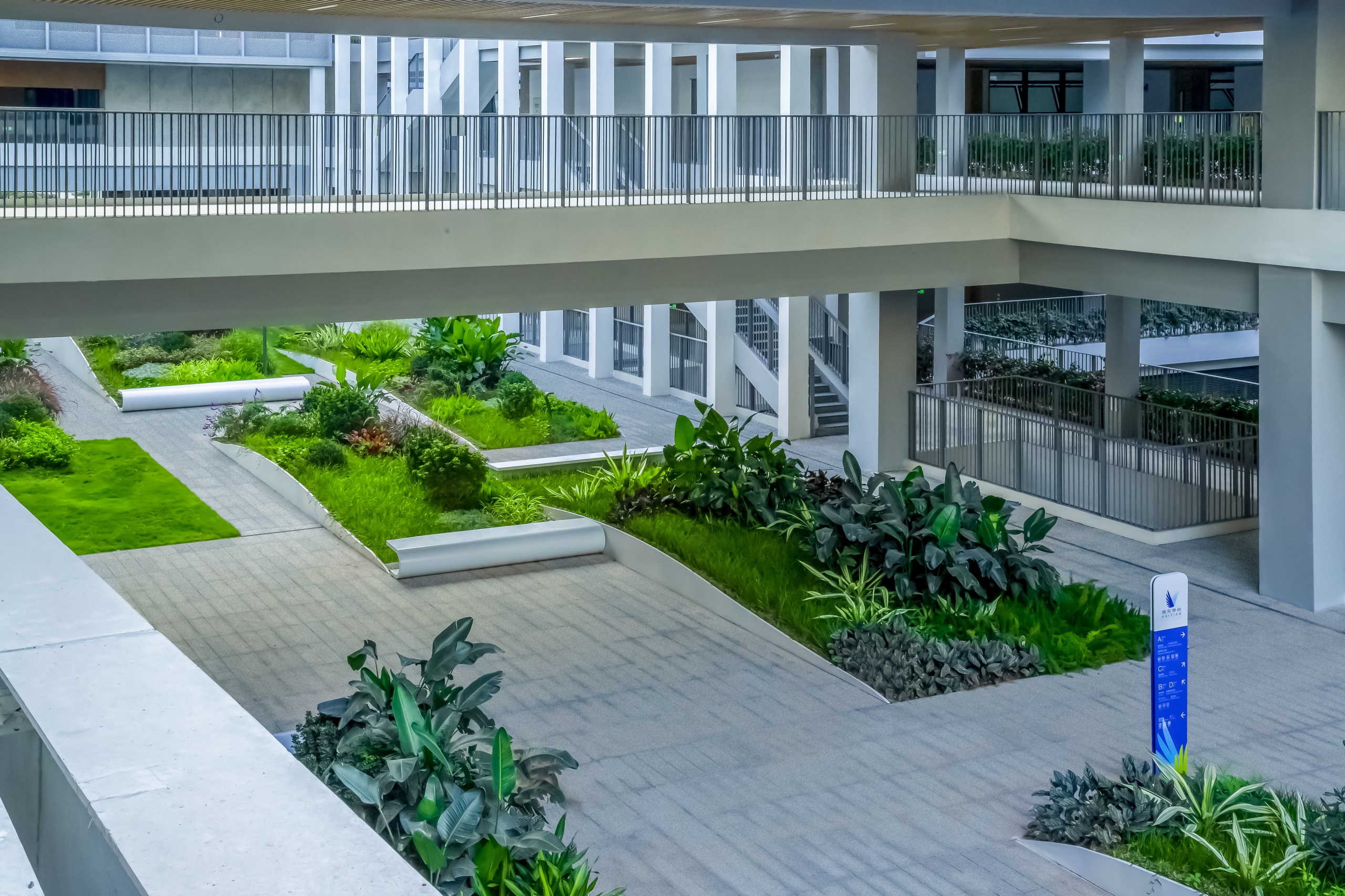 深圳市宝安中学(集团)海天学校丨中国深圳丨HILL 希尔景观-33