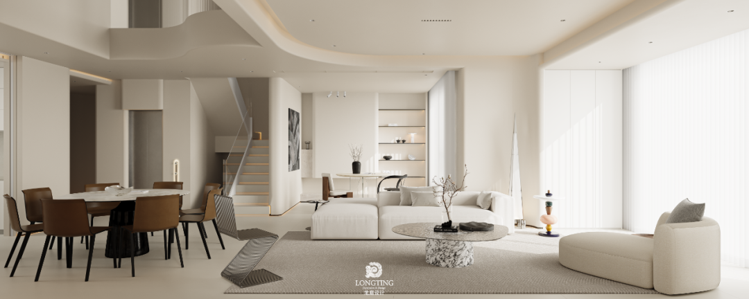 简白凝韵 · 湖州·西湖观邸排屋设计丨中国湖州-15