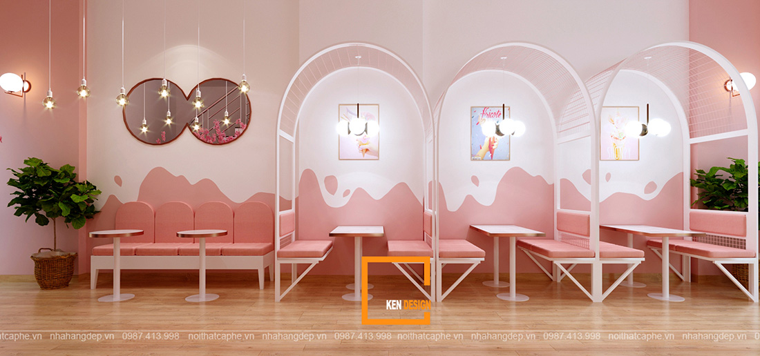 KYOTO SABO奶茶冰淇淋店设计丨越南丨Ken Design-29