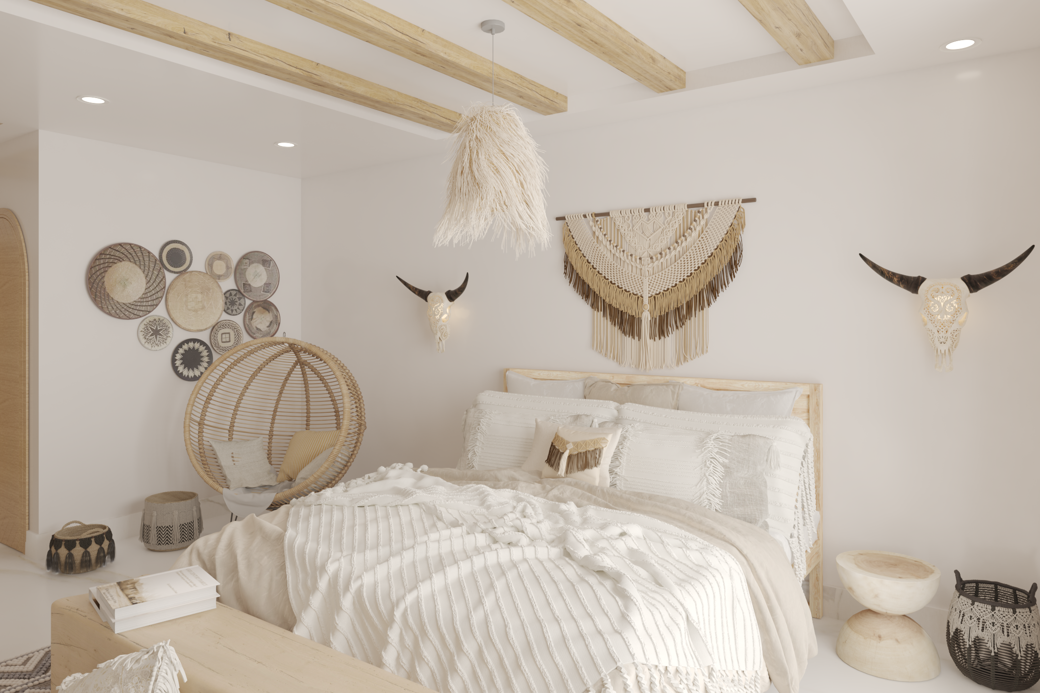 Cow farm hotel room-4