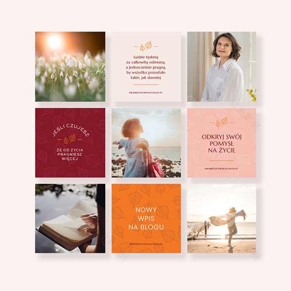 Ewa Brzozowska Life Coach品牌形象设计-16