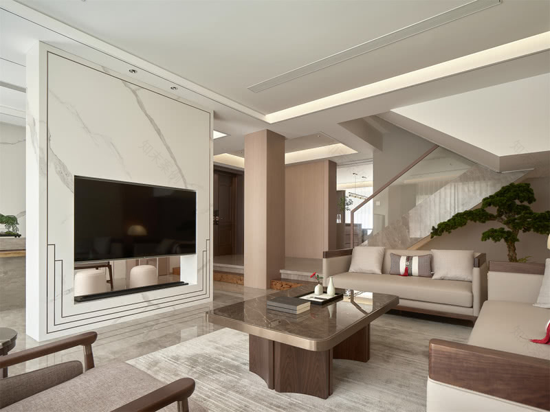 澜溪谷 · 上海现代东方美学别墅设计丨中国上海丨几何空间设计事务所-42