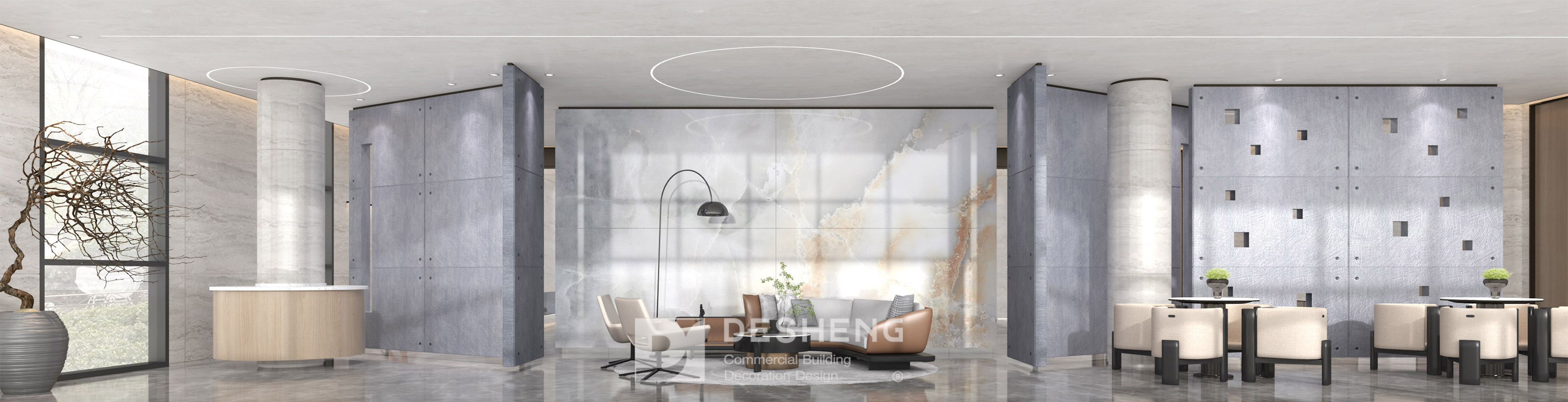 德盛装饰办公室装修案例宝朗实业-30