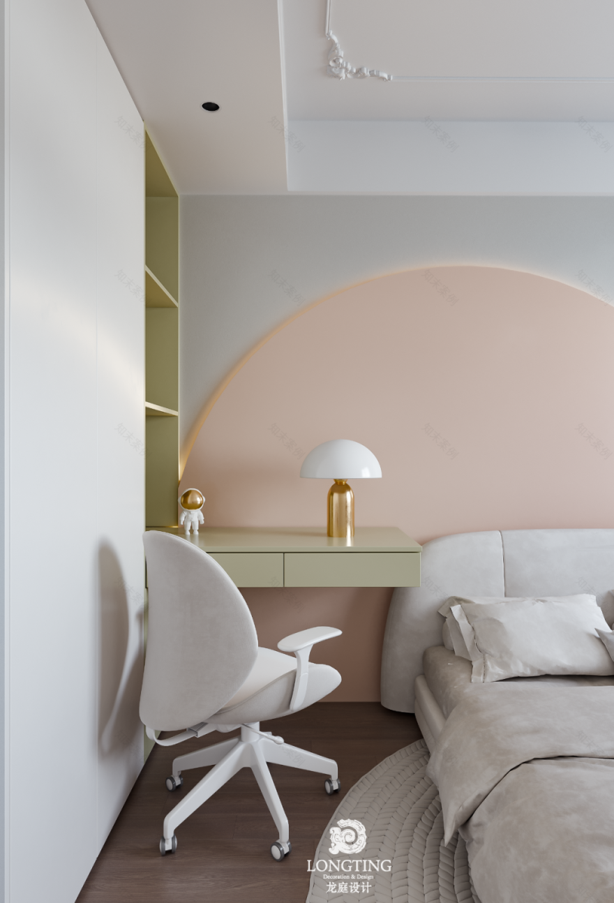 忆境府·现代简约生活空间丨龙庭设计-43