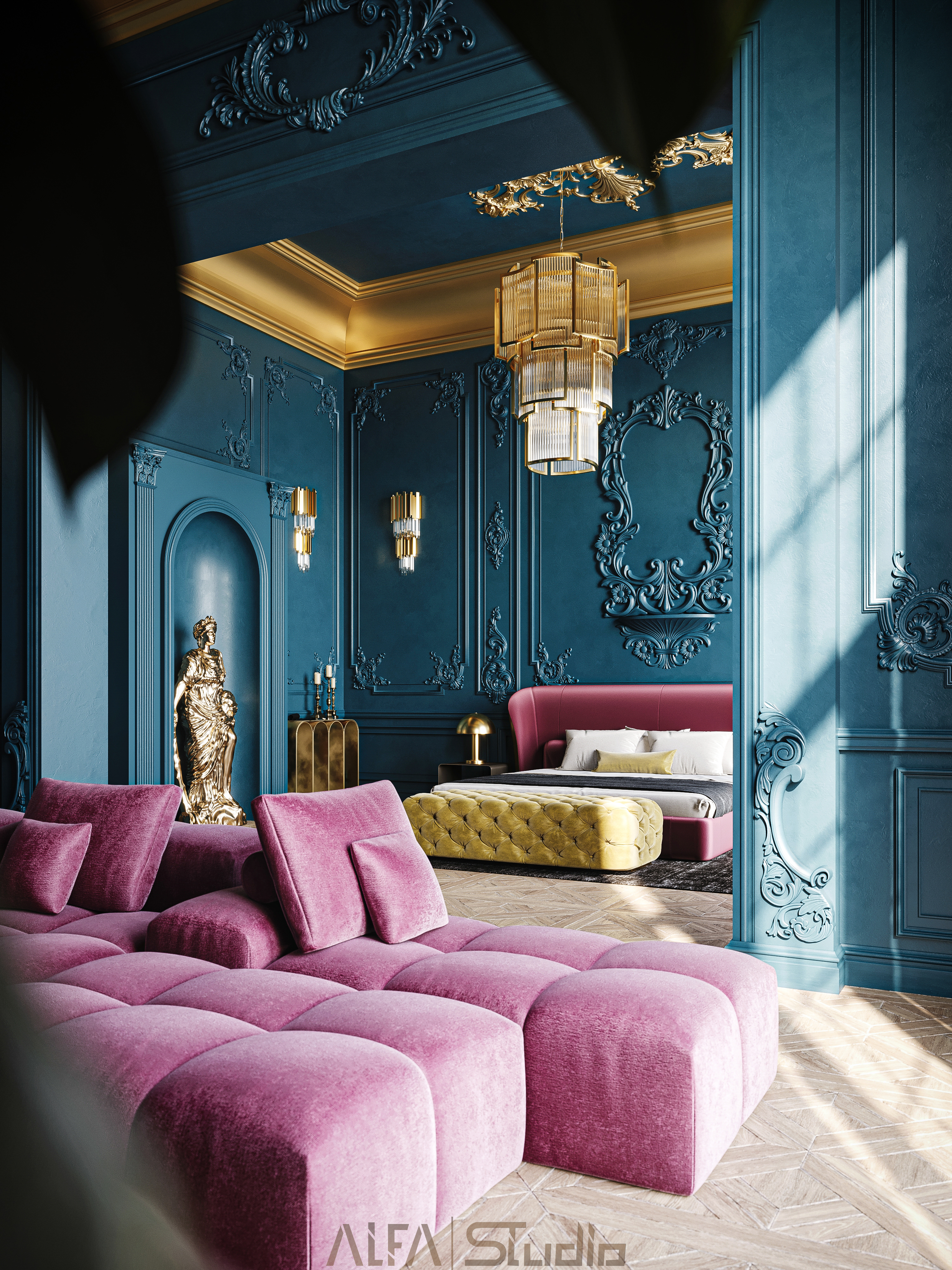 XAU 主卧室设计丨Alfa Studio-6
