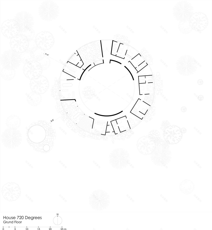 墨西哥720度住宅丨Fernanda Canales-53