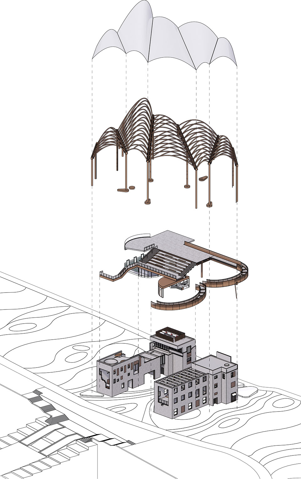 岳阳华菱港旅游码头游客中心丨中国岳阳丨URBANUS都市实践建筑设计事务所-38