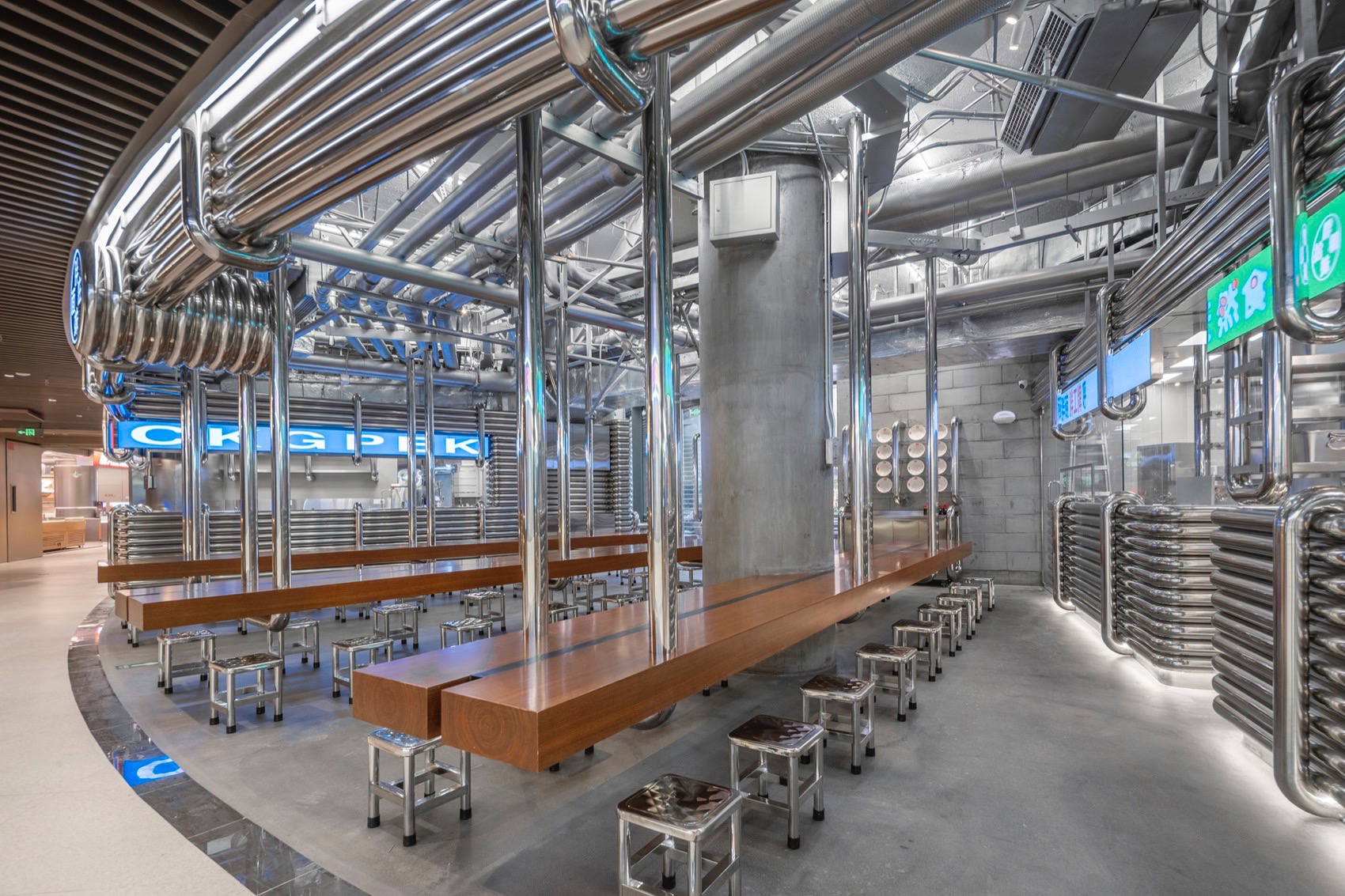 胖妹面庄中关村大融城店丨中国北京丨空间站建筑师事务所-22