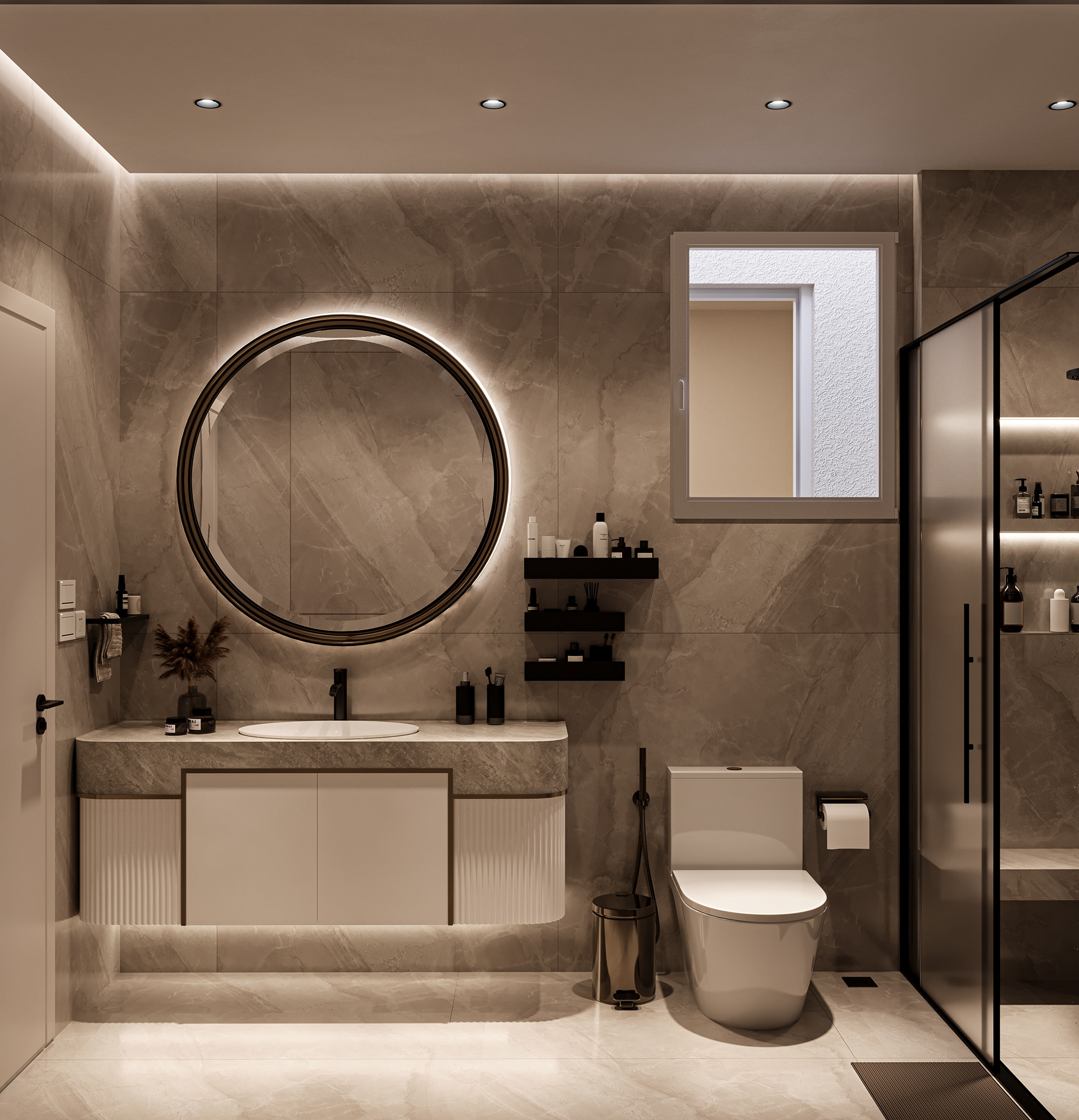 现代温馨公寓丨埃及丨Mariam Ahmed-39