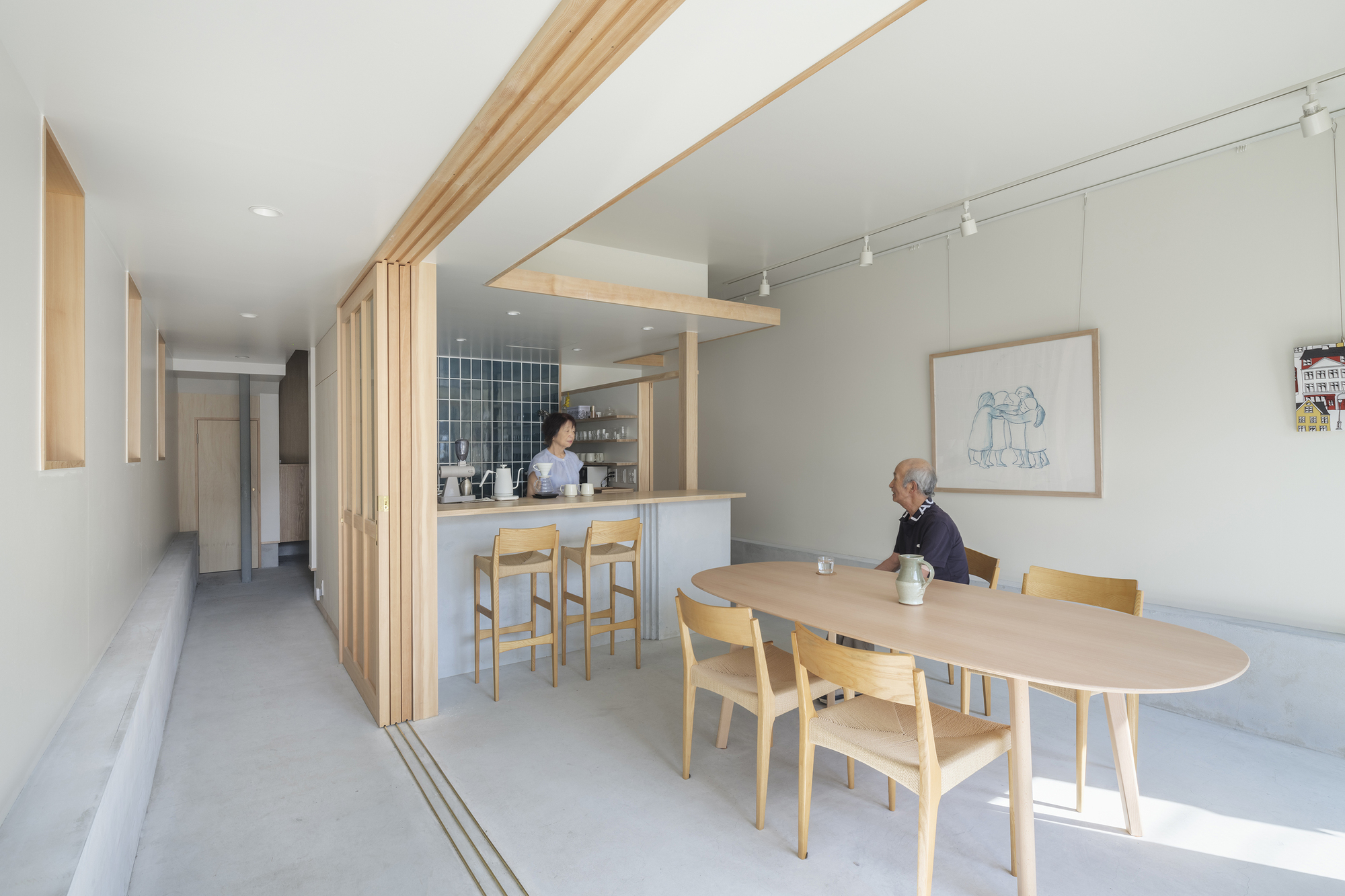 A House, Resident and Milk Delivery Service  / Meguro Architecture Laboratory-13