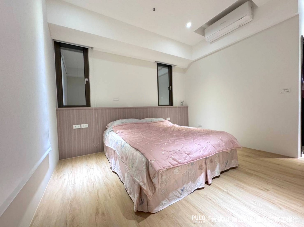 SPC石塑地板高雄21坪中古屋装潢项目丨中国高雄丨第五象限室内装修工程行-28