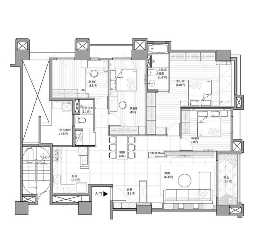 简约日式家居,诠释清幽与优雅之美-35