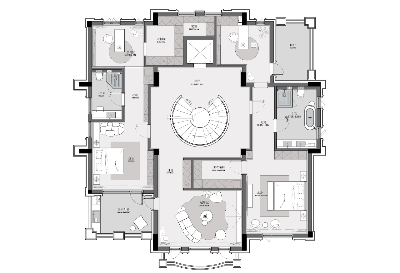 舍形而悦影丨YP 空间设计-93