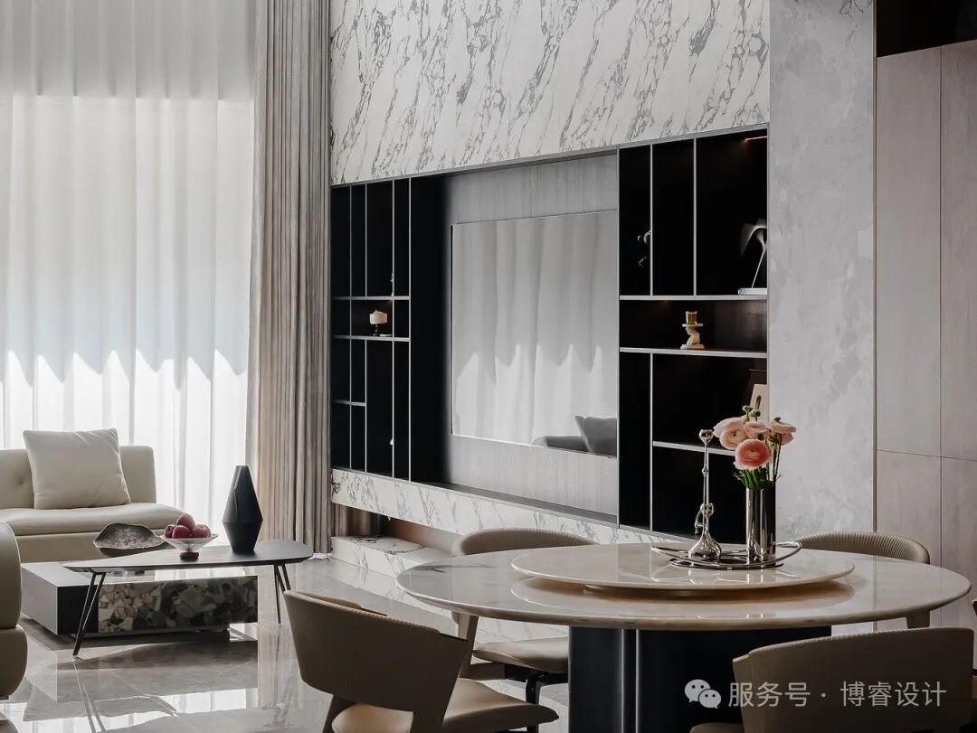 当90后霸总的脑洞照进现实｜解密700㎡顶豪的「暗黑系美学」-44