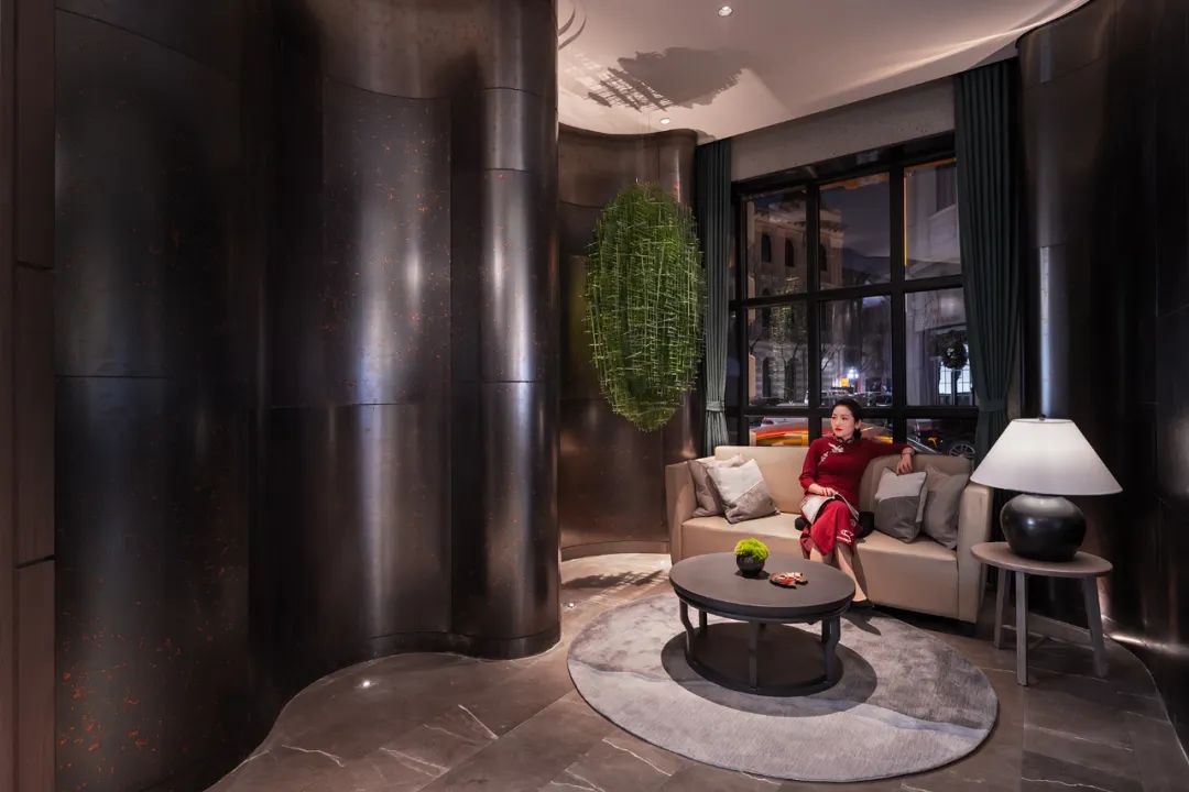 武汉汉口江滩保安洋行·漫心府丨中国武汉丨黑十设计-35