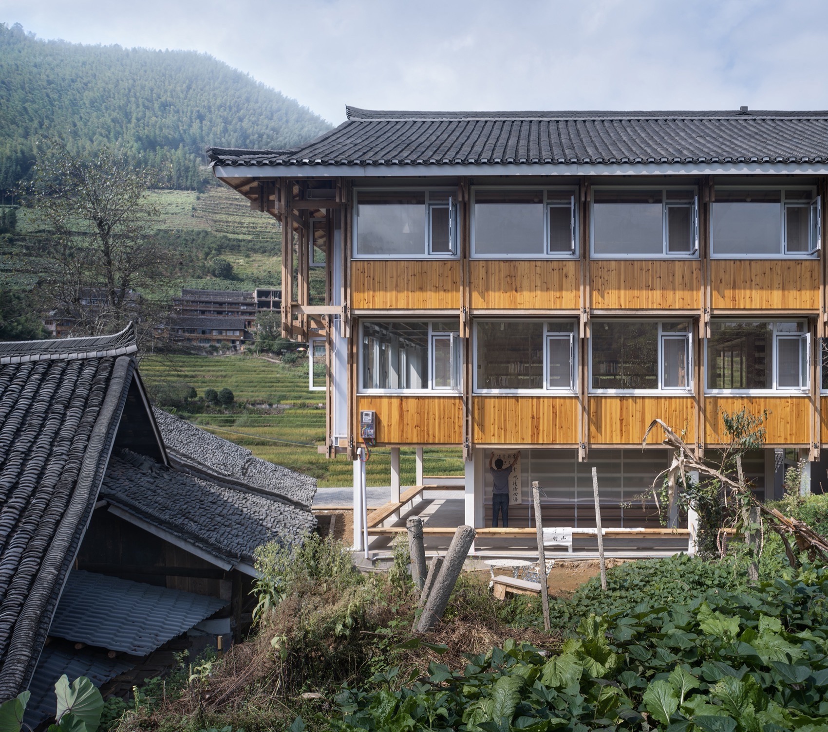 马海村综合文化馆丨中国桂林丨北京九七华夏文旅此间工作室,南大间架工作室-31