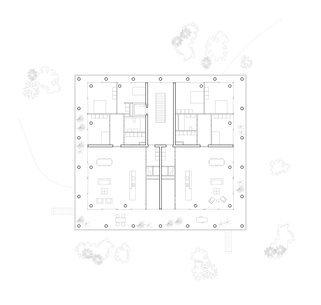 荷兰绿意公园中的 Klingelbeek 建筑群-54